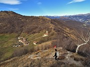 Monte Podona (1227 m) da Salmezza-22genn22 
